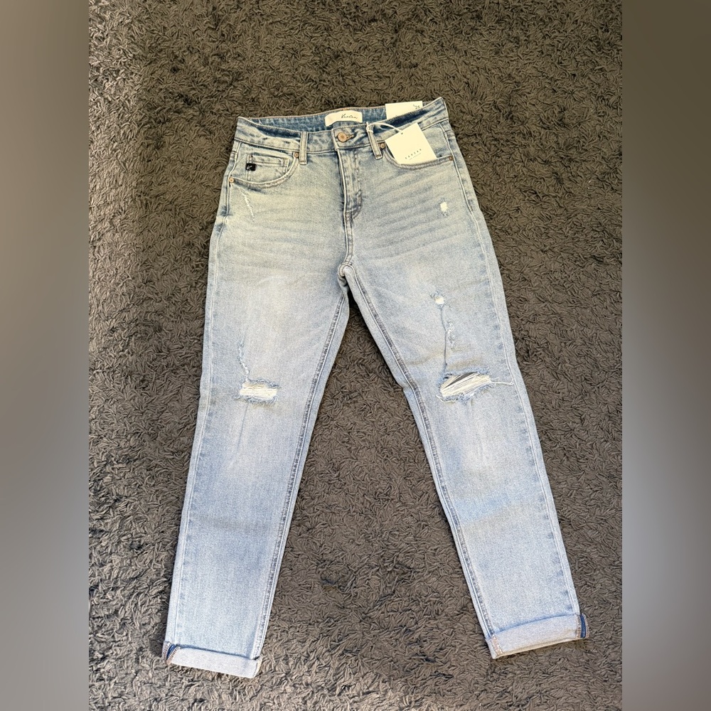KanCan Light Blue Distressed Skinny Jeans